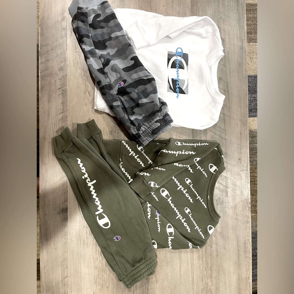 Champion toddler outfits
